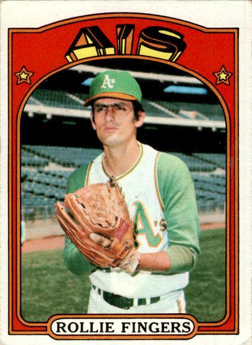 1972 Topps #241 Rollie Fingers Oakland Athletics