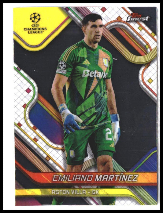 Emiliano Martínez #110 2024-25 Finest UEFA Club Competitions