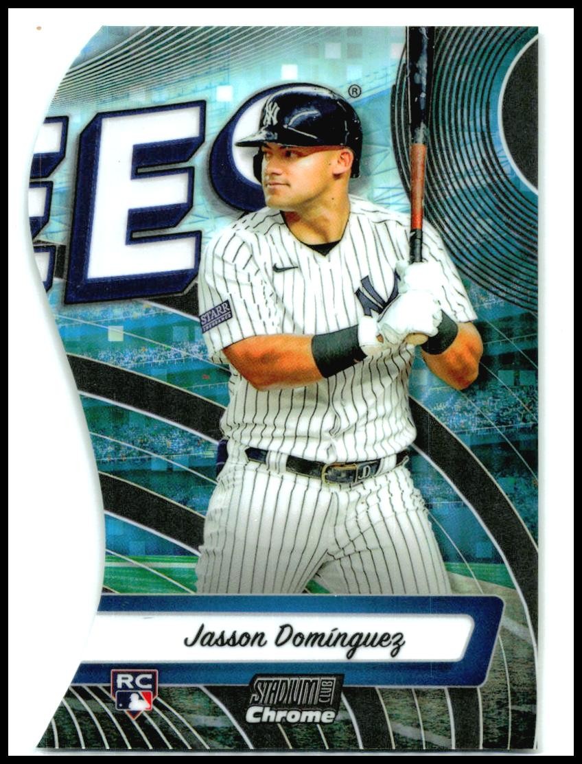 2024 Stadium Club Triumvirates #TRI-9 Jasson Domínguez New York Yankees