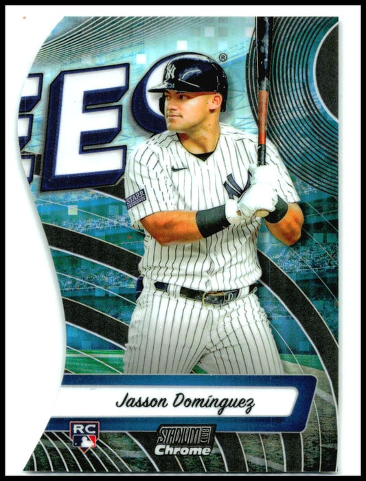 2024 Stadium Club Triumvirates #TRI-9 Jasson Domínguez New York Yankees