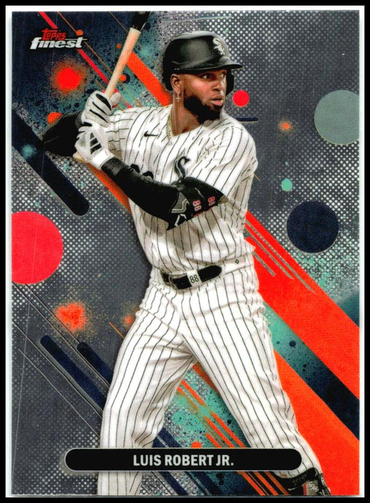 2025 Topps Finest #76 Luis Robert JR White Sox