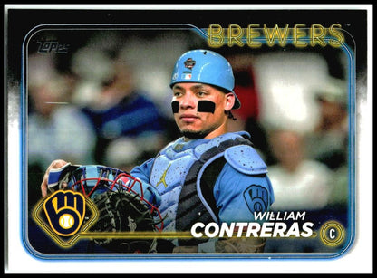 2024 Topps 2024 All Star Game Chrome #ASG-10 William Contreras Milwaukee Brewers