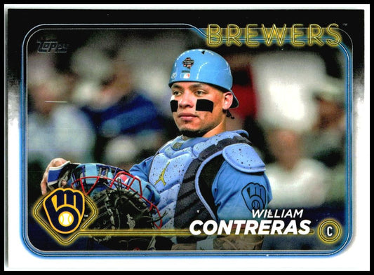 2024 Topps 2024 All Star Game Chrome #ASG-10 William Contreras Milwaukee Brewers