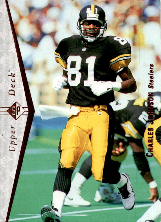 1995 SP #185 Charles Johnson Pittsburgh Steelers