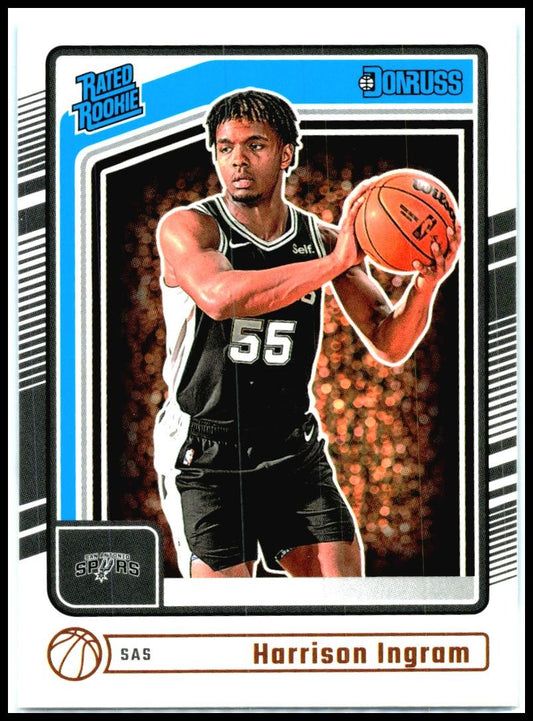 2024-25 Donruss #234 Harrison Ingram Rookie San Antonio Spurs