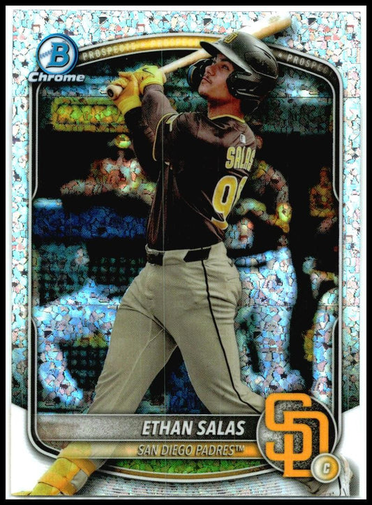 2025 Bowman Chrome Speckle #BCP-169 Ethan Salas
