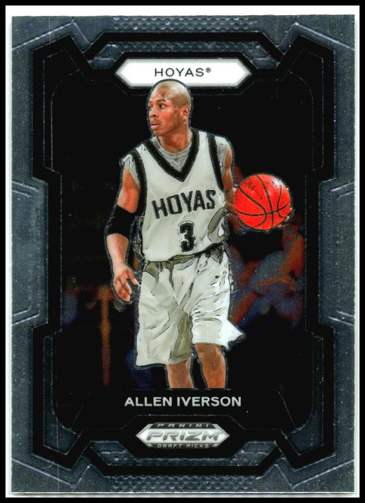 2024 Panini Prizm Draft Picks #33 Allen Iverson Georgetown Hoyas