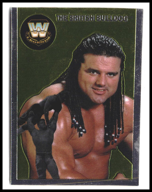 The British Bulldog #79 2007 Topps Chrome Heritage II WWE