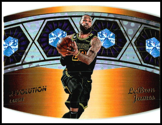2024-25 Panini Revolution Ring Bearers #2 LeBron James Los Angeles Lakers