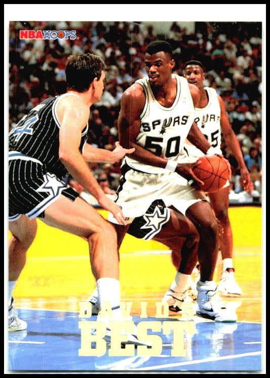 1993-94 Hoops David's Best #DB2 David Robinson San Antonio Spurs