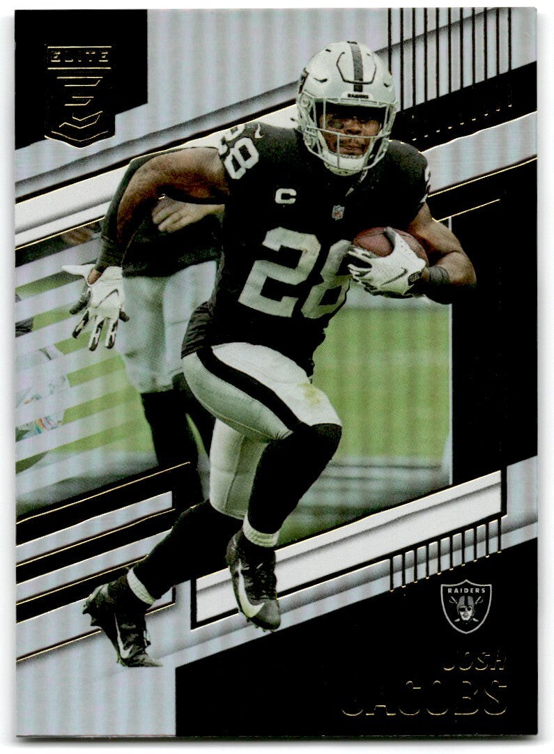 2022 Donruss Elite Josh Jacobs  Las Vegas Raiders #41