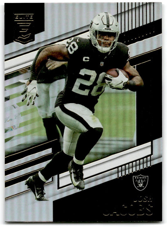 2022 Donruss Elite Josh Jacobs  Las Vegas Raiders #41