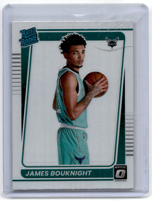 2021-22 Donruss Optic Holo James Bouknight Rookie Charlotte Hornets #151