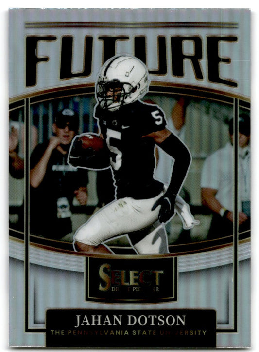 2022 Panini Select Draft Picks Future Jahan Dotson Rookie Penn State Nittany