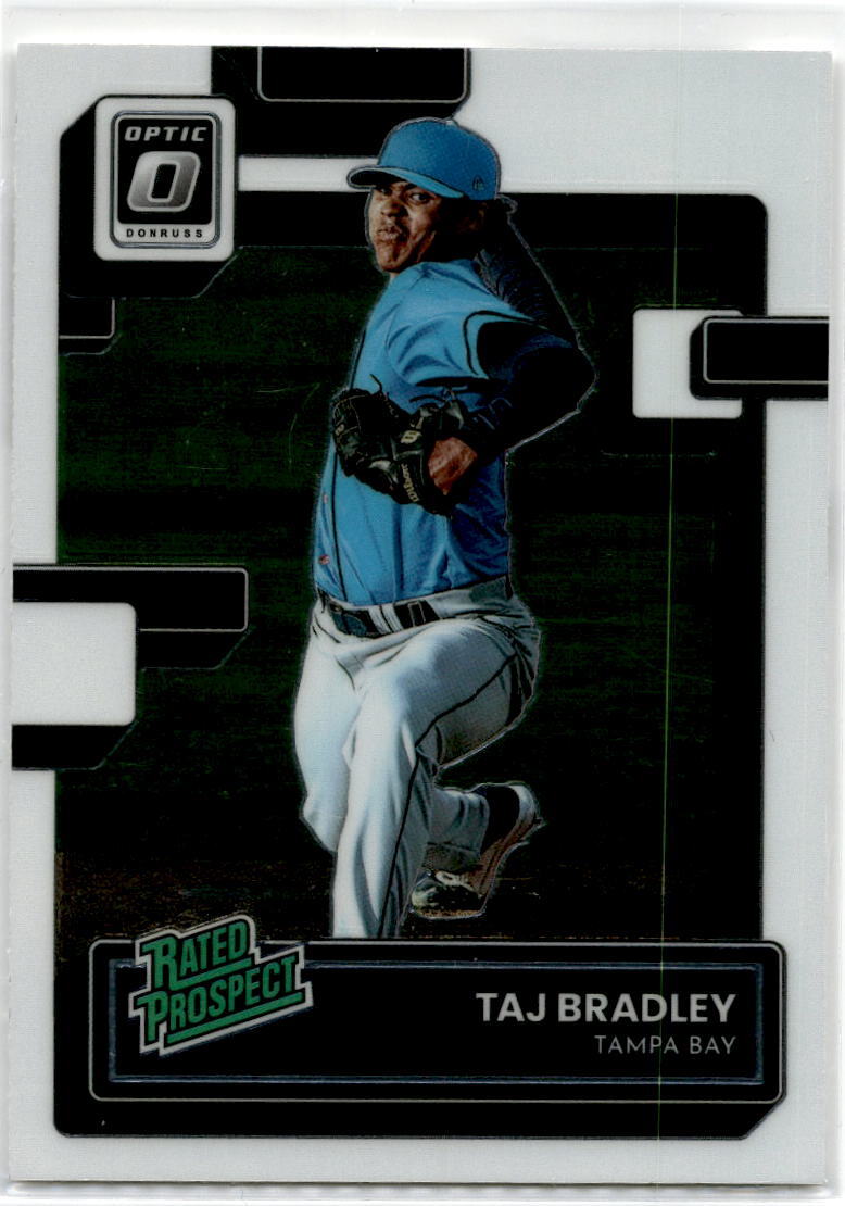 2022 Donruss Optic #RP-16 Taj Bradley Tampa Bay Rays
