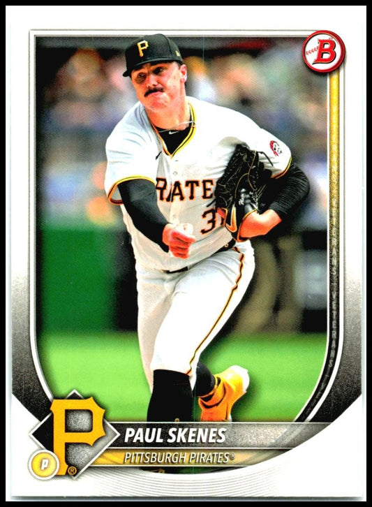 2025 Bowman #30 Paul Skenes Pittsburgh Pirates