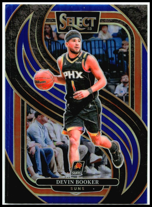 2024-25 Panini Select Blue #139 Devin Booker Phoenix Suns