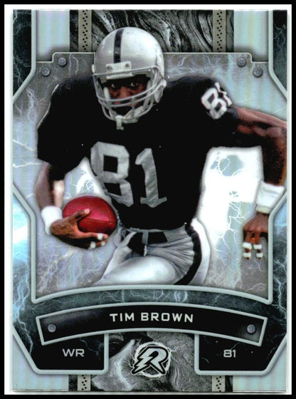 2024 Topps Resurgence Refractor #79 Tim Brown Oakland Raiders