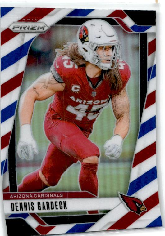 2024 Panini Prizm #6 Dennis Gardeck Red White and Blue