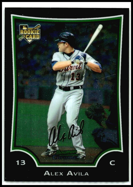 2009 Bowman Draft Picks & Prospects Chrome #BDP13 Alex Avila Rookie Tigers