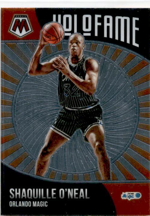 2020-21 Panini Mosaic HoloFame #3 Shaquille O'Neal Orlando Magic