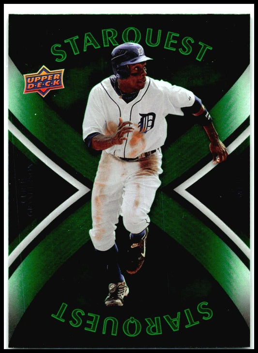 2008 Upper Deck StarQuest Common Green #SQ-39 Curtis Granderson Detroit Tigers