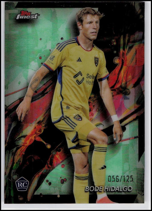 2024 Finest MLS #4 Bode Hidalgo Neon Green Refractor #/125