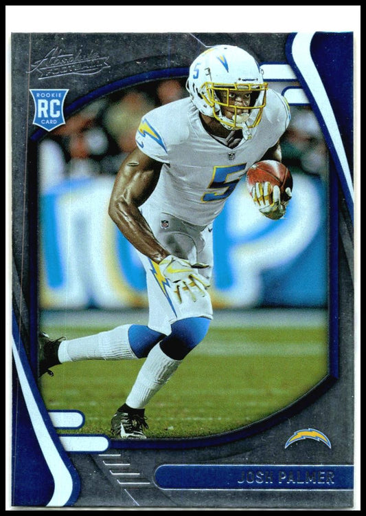 2021 Panini Absolute Retail #124 Josh Palmer Rookie Los Angeles Chargers