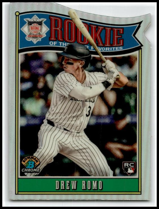2025 Bowman Roy Favorites #ROY-9 Drew Romo Rockies