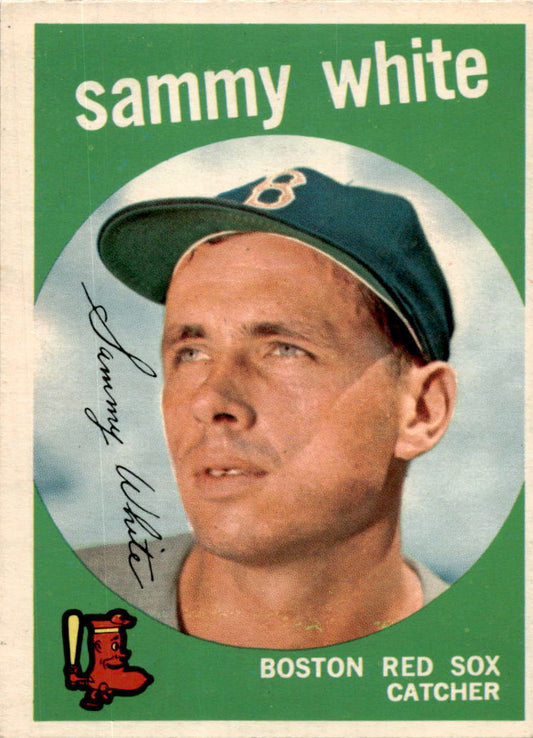 1959 Topps #486 Sammy White Boston Red Sox