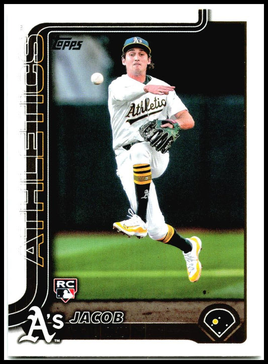 2025 Topps #314 Jacob Wilson RC Athletics