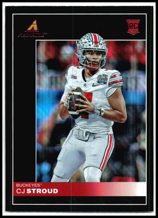 2023 Panini Chronicles Draft Picks Pinnacle #2 C.J. Stroud Ohio State Buckeyes