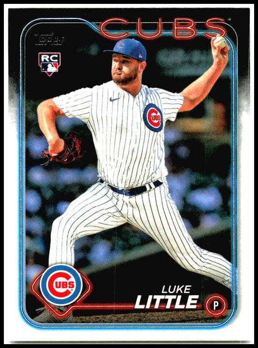2024 Topps #546 Luke Little Rookie Chicago Cubs