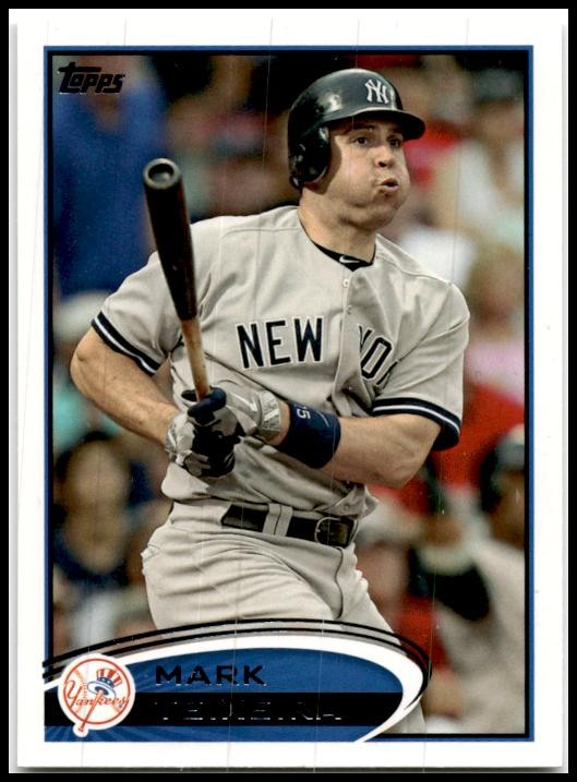 2012 Topps #110 Mark Teixeira New York Yankees