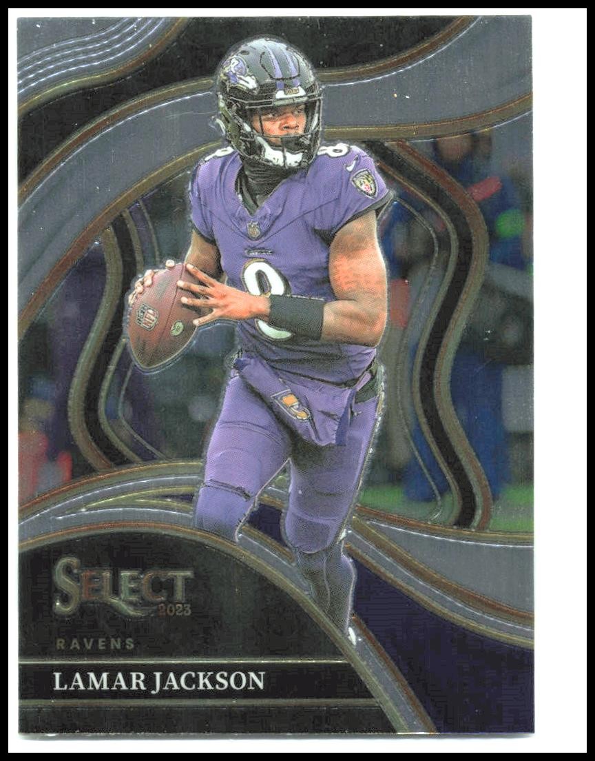 2023 Panini Select #241 Lamar Jackson Baltimore Ravens