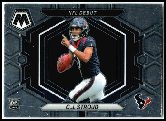 2023 Panini Mosaic #ND-3 C.J. Stroud Houston Texans