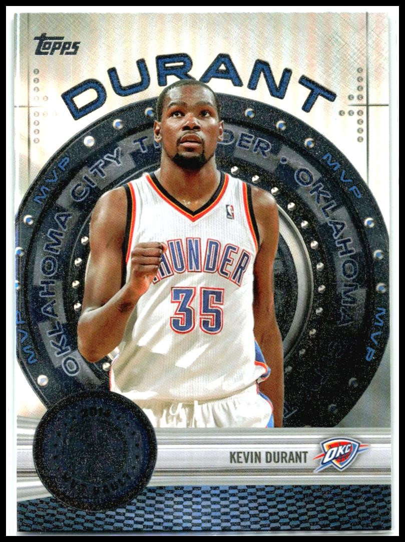 2025-26 Topps MVP Vault Rainbow Foilboard #MVP-7 Kevin Durant Thunder
