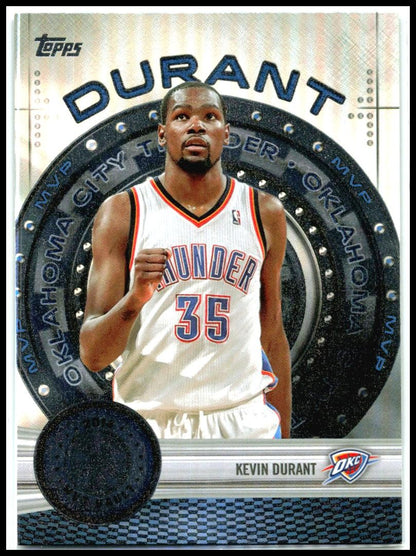 2025-26 Topps MVP Vault Rainbow Foilboard #MVP-7 Kevin Durant Thunder