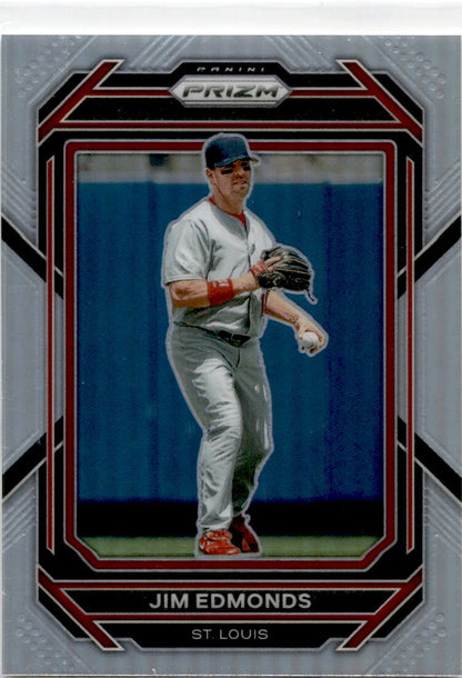 2023 Panini Prizm Silver Prizm #235 Jim Edmonds St. Louis Cardinals