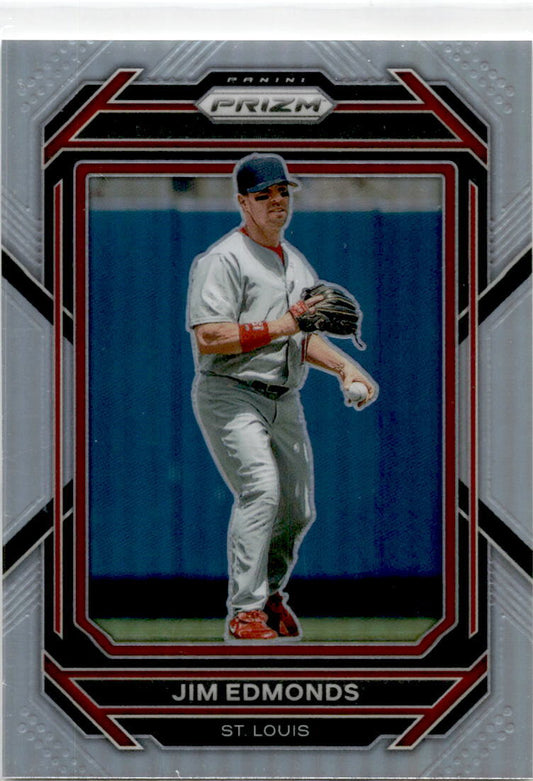 2023 Panini Prizm Silver Prizm #235 Jim Edmonds St. Louis Cardinals