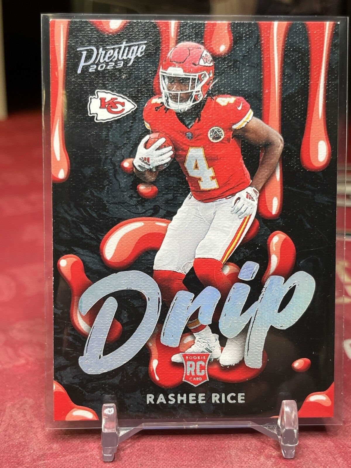 2023 prestige #30 Rashee Rice DRIP RC!!! Kansas City Chiefs