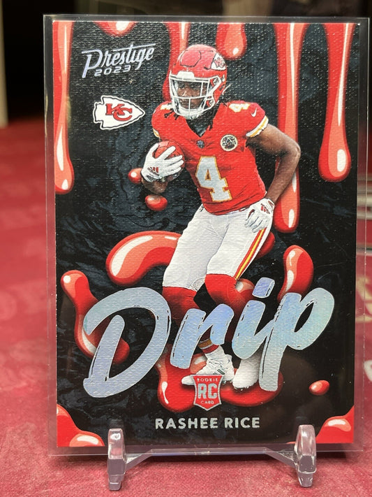 2023 prestige #30 Rashee Rice DRIP RC!!! Kansas City Chiefs