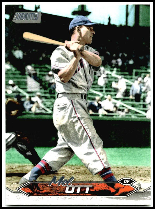 2024 Stadium Club #120 Mel Ott New York Giants