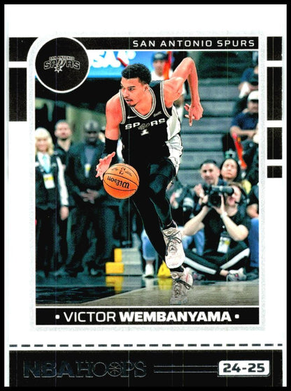 2024-25 Hoops #165 Victor Wembanyama San Antonio Spurs