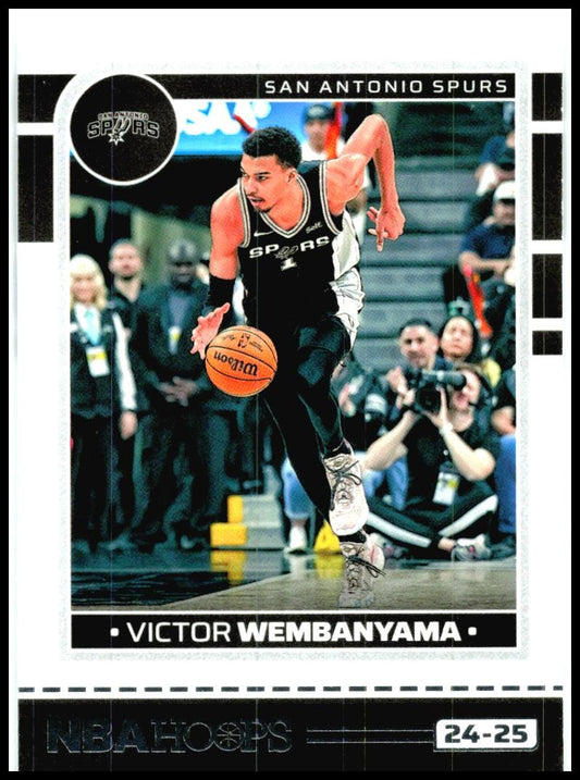 2024-25 Hoops #165 Victor Wembanyama San Antonio Spurs