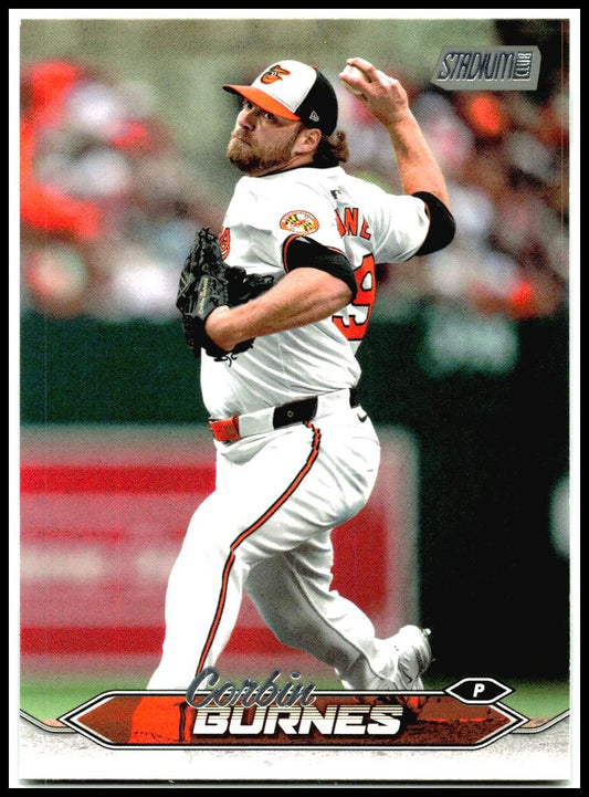 2024 Stadium Club #143 Corbin Burnes Baltimore Orioles