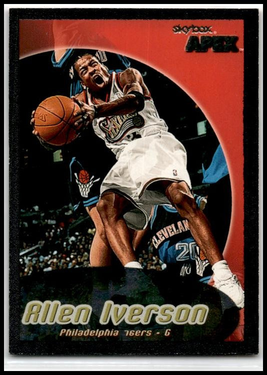 1999-00 SkyBox Apex #126 Allen Iverson Philadelphia 76ers