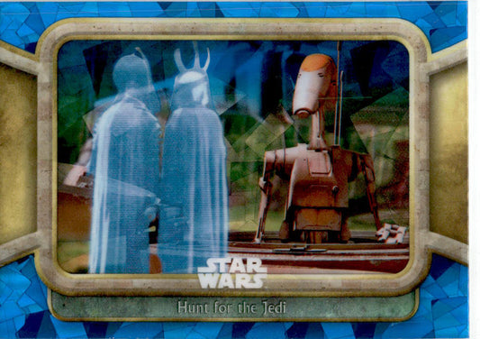 STAR WARS EPISODE 1 THE PHANTOM MENACE SAPPHIRE 12 Hunt For The Jedi
