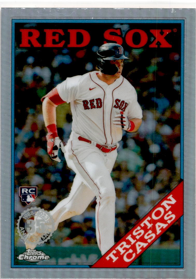 2023 Topps Chrome 988 Topps Baseball #88BC-10 Triston Casas Boston Red Sox.