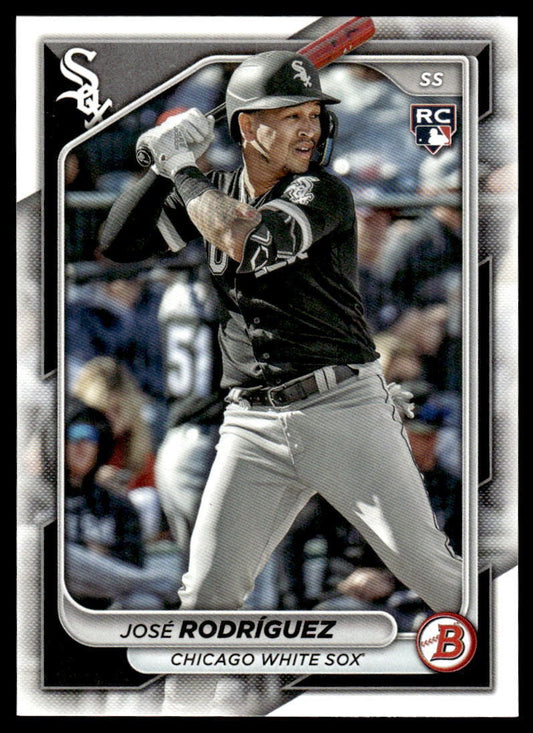 2024 Bowman #52 Jose Rodriguez RC Chicago White Sox
